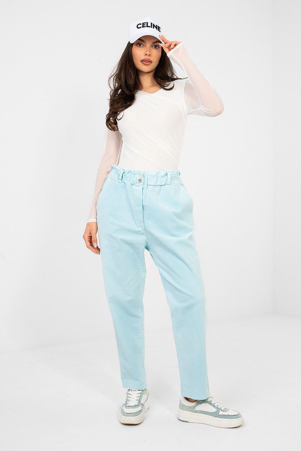  corduroy broek model 224842 Italy Moda 