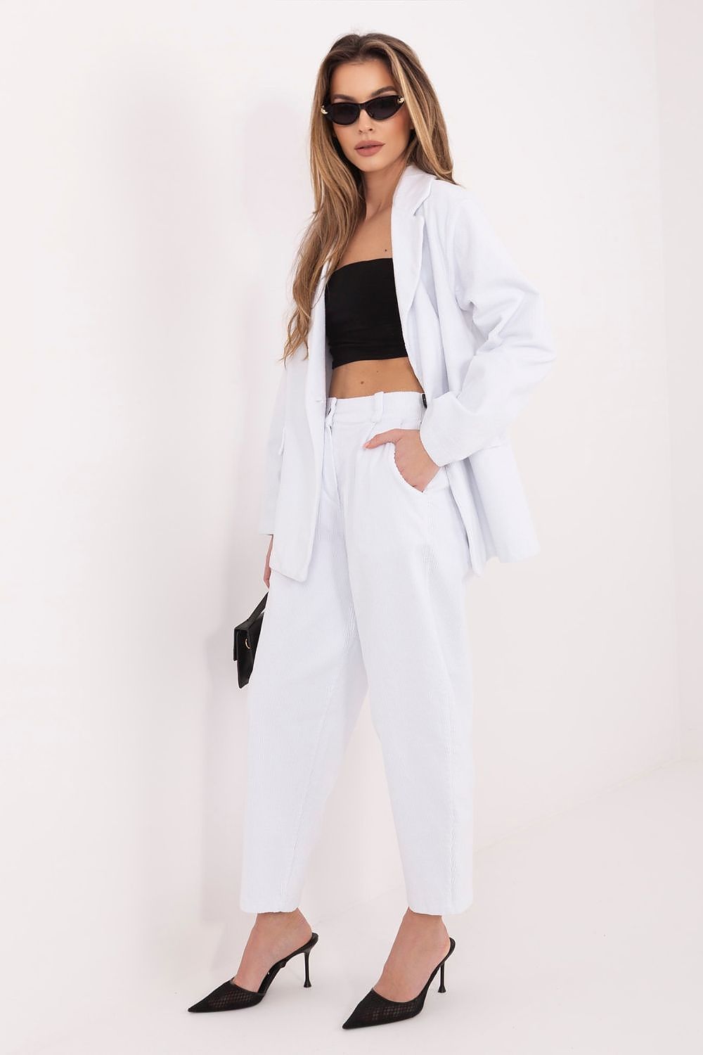  corduroy broek model 224997 Rue Paris 