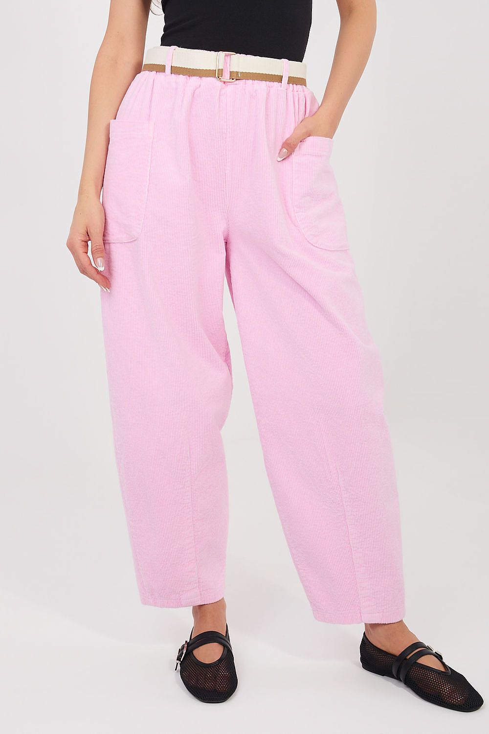  corduroy broek model 225099 Rue Paris 