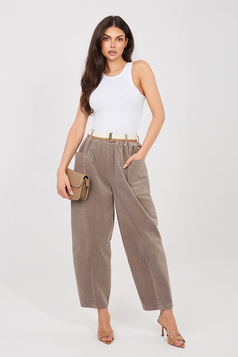  corduroy broek model 225097 Rue Paris 
