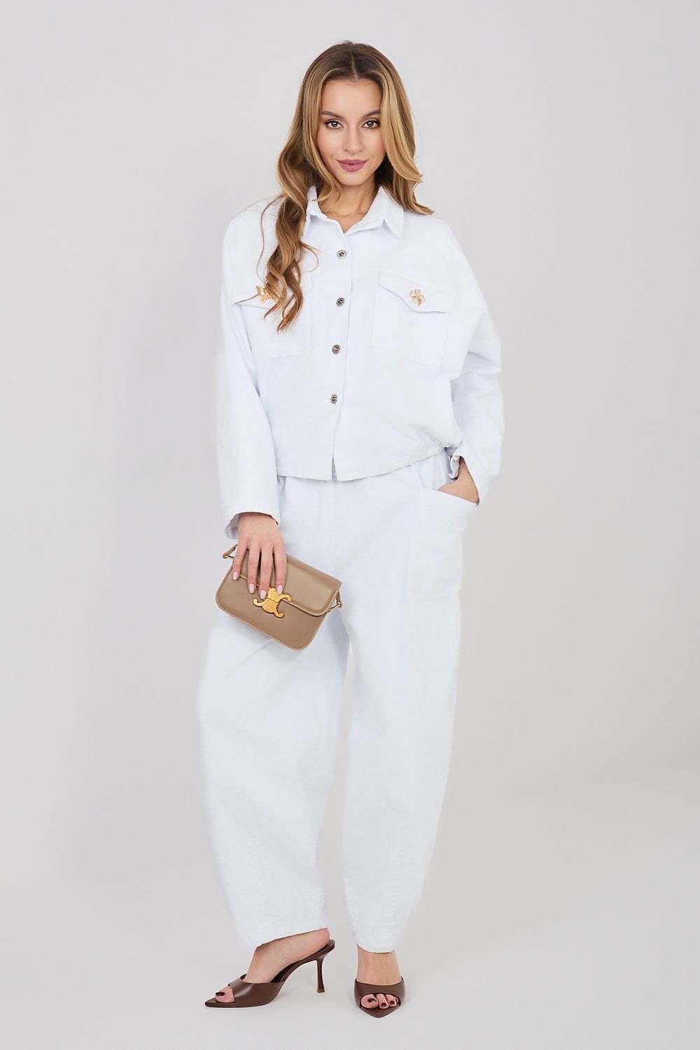  corduroy broek model 225425 Rue Paris 