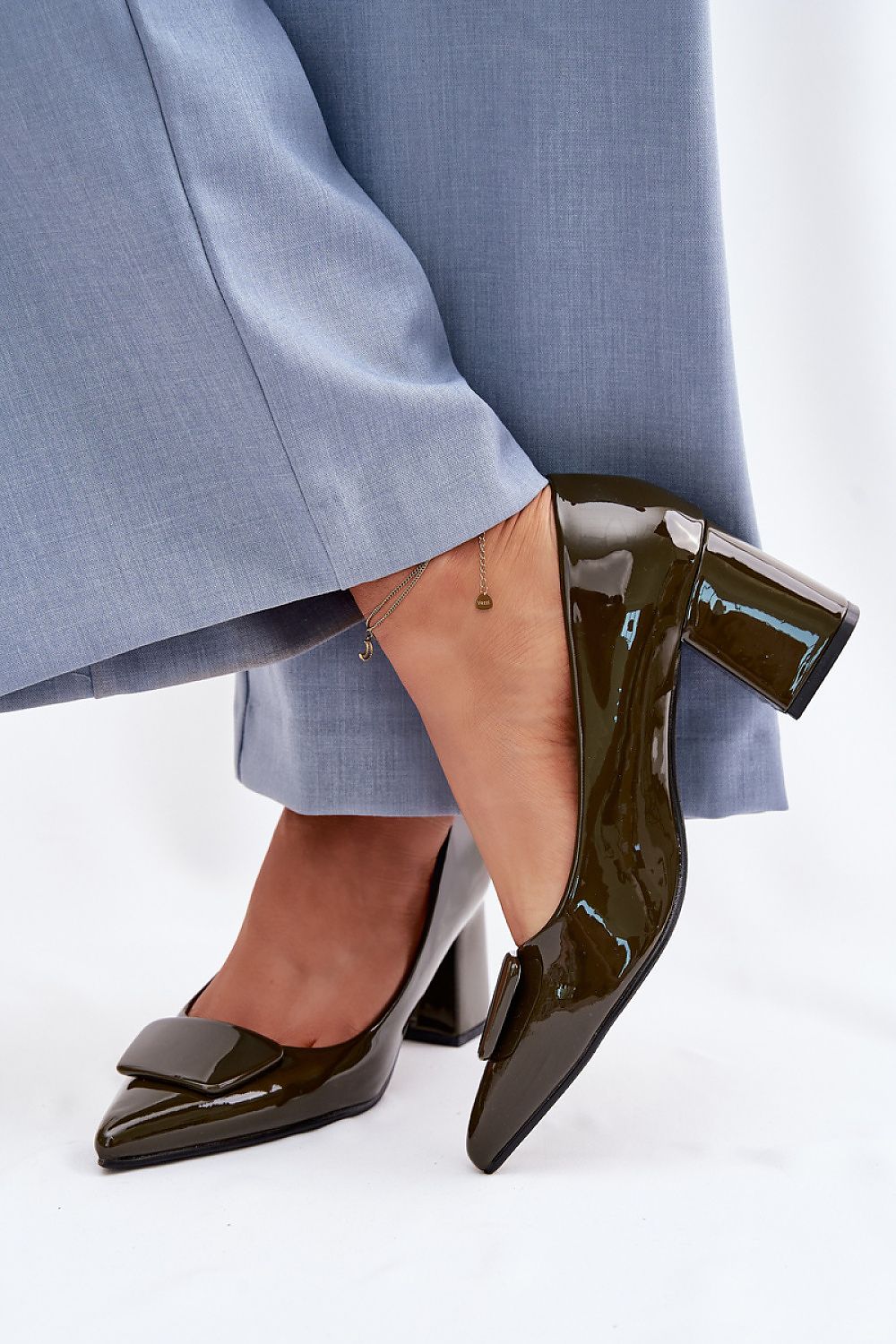  Pumps met dikke hak model 225604 Step in style 