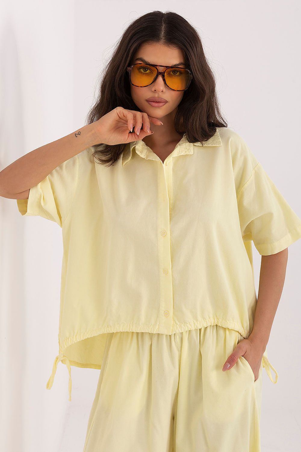  Overhemd met korte mouwen model 226015 Italy Moda 