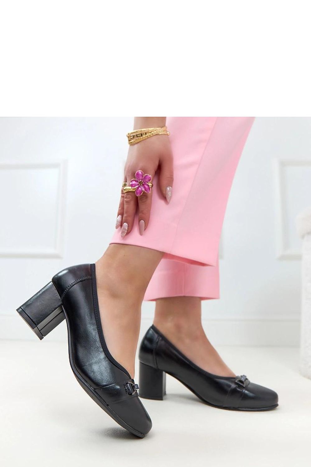  Pumps met dikke hak model 226024 Solea 