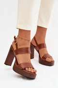  sandalen op hak model 226114 Step in style 