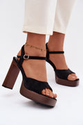  sandalen op hak model 226118 Step in style 