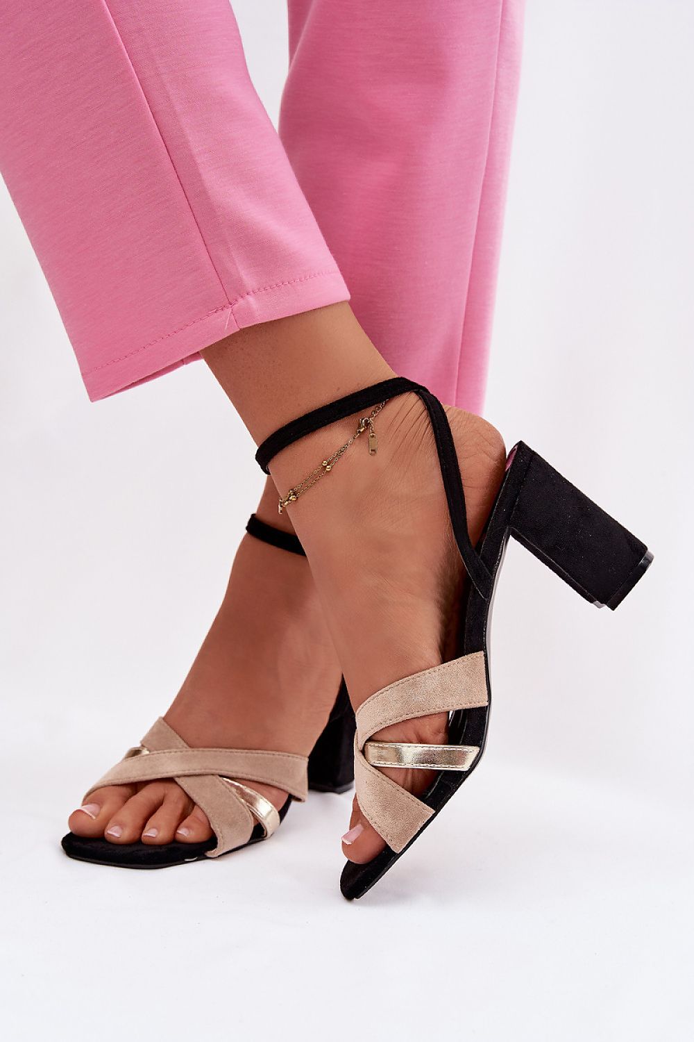  sandalen op hak model 226334 Step in style 