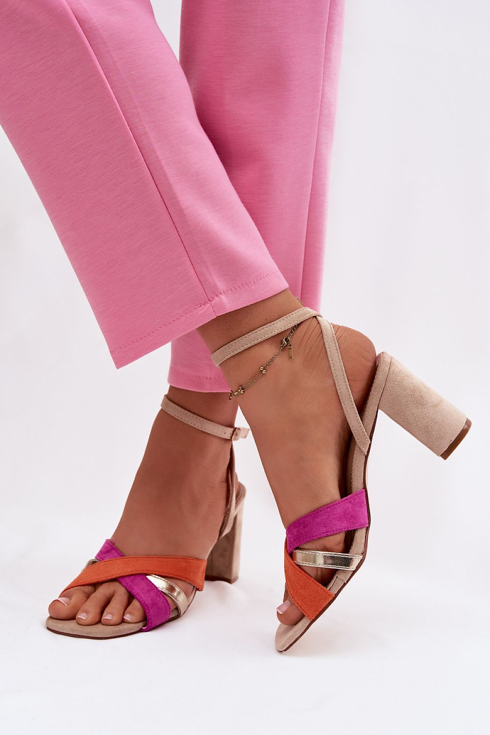  sandalen op hak model 226337 Step in style 