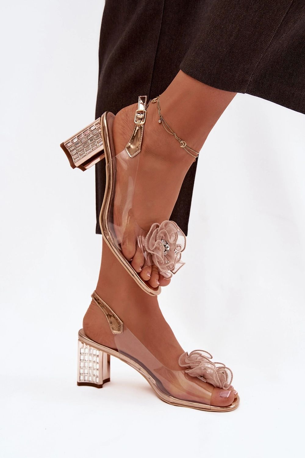  sandalen op hak model 226340 Step in style 