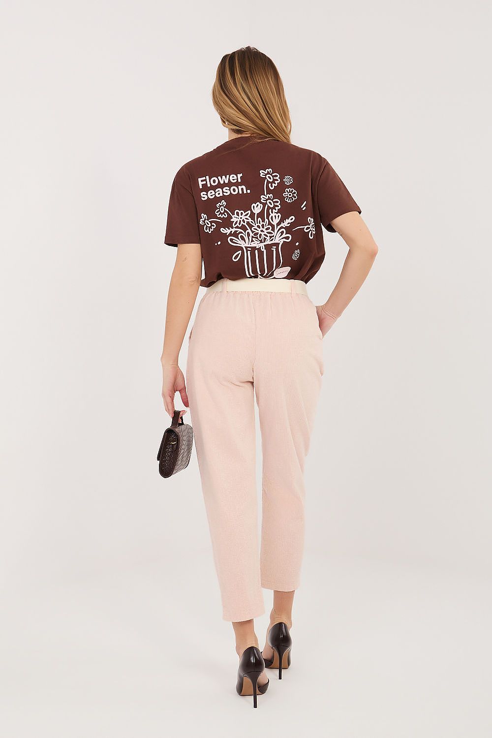  corduroy broek model 226479 Italy Moda 