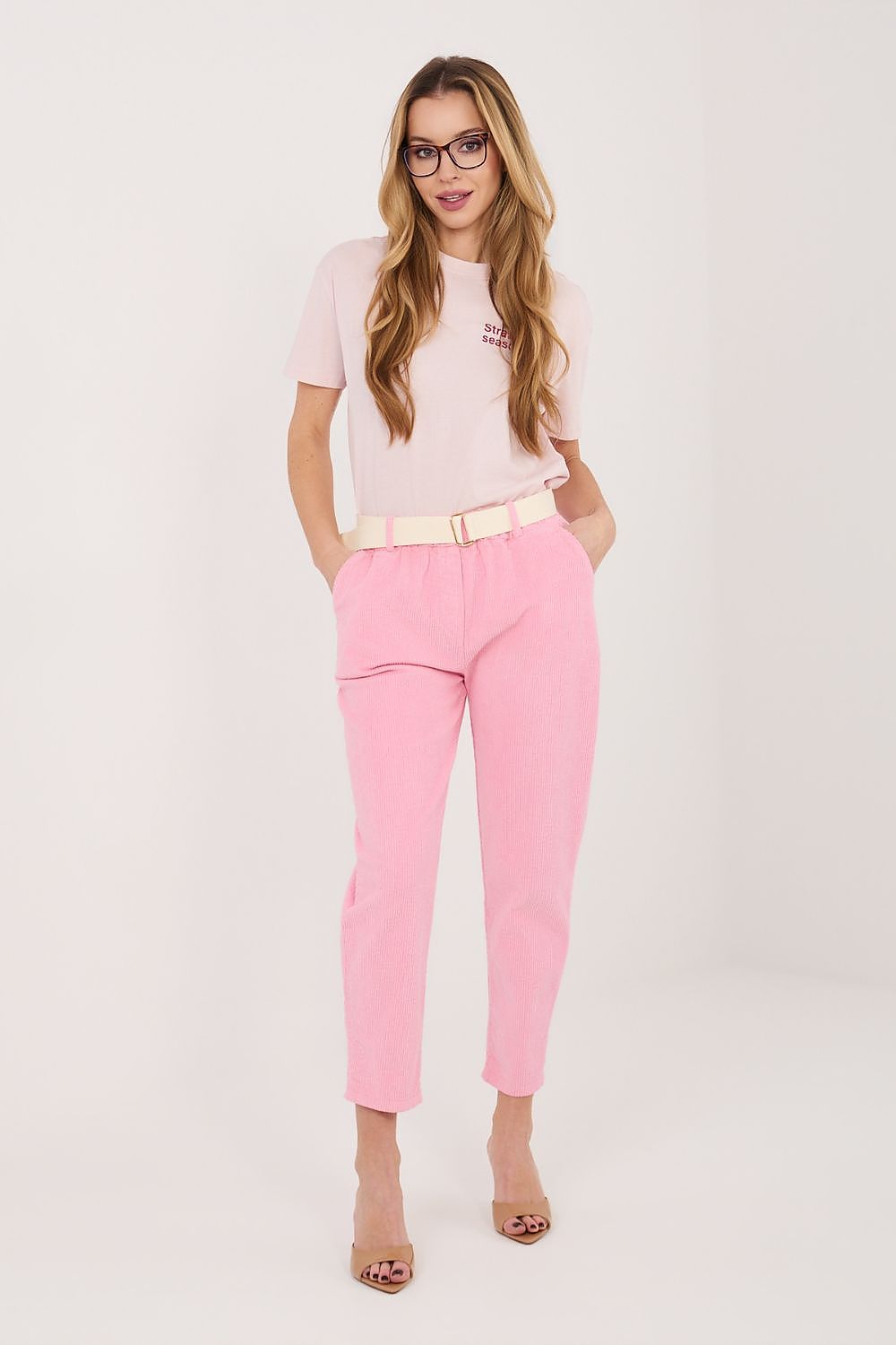  corduroy broek model 226480 Italy Moda 