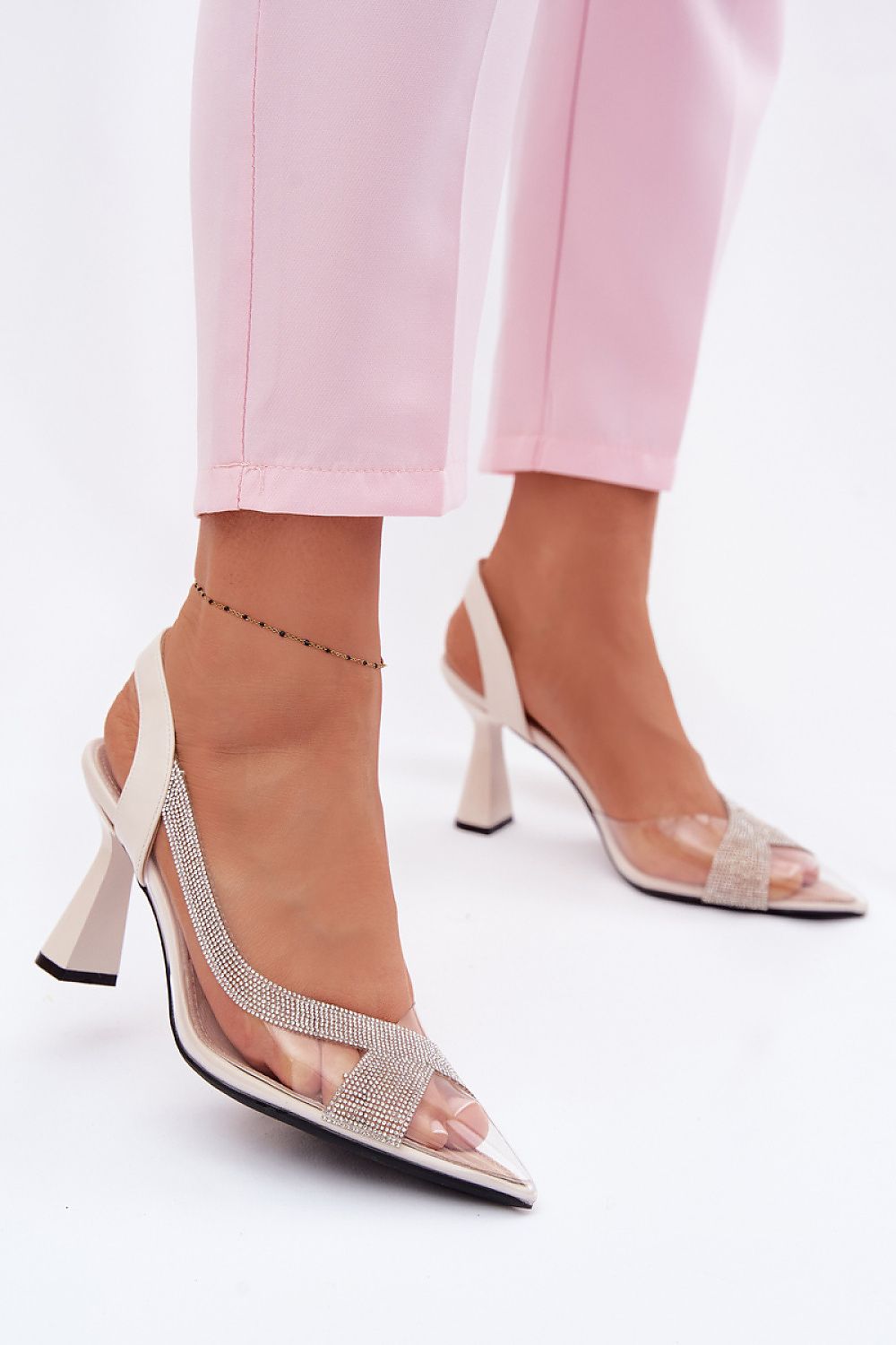  sandalen op hak model 226503 Step in style 