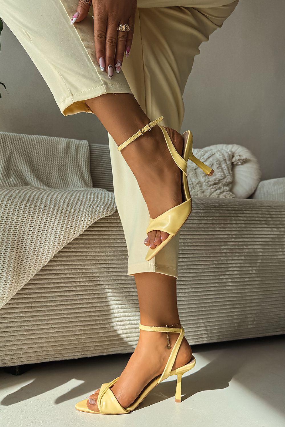  sandalen op hak model 226516 Step in style 