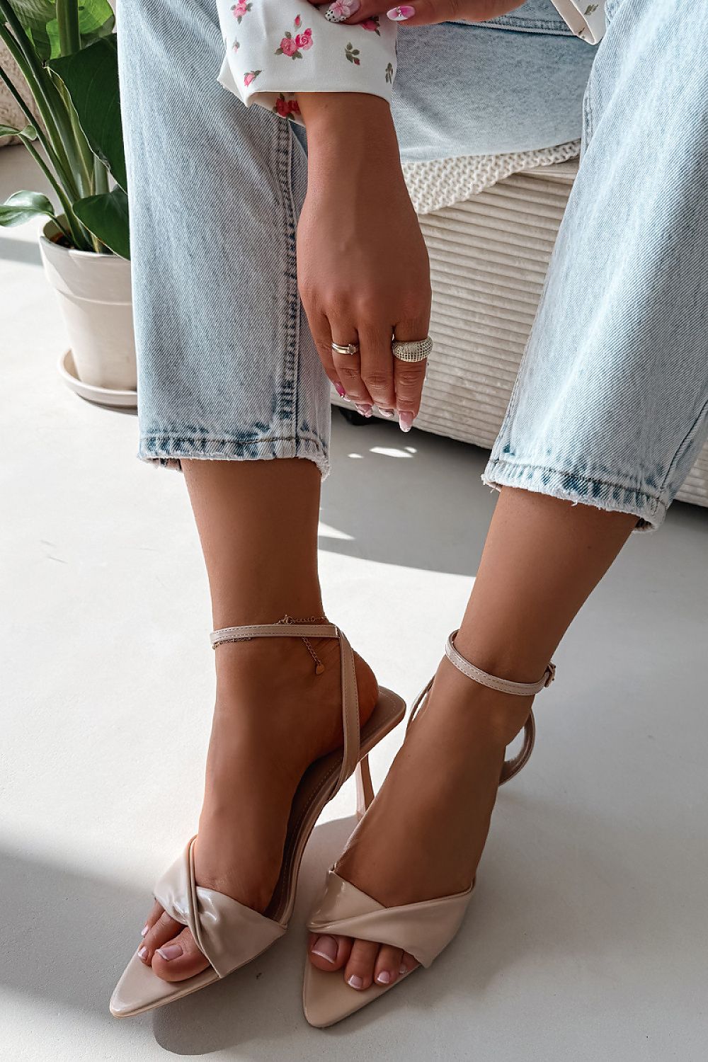  sandalen op hak model 226517 Step in style 