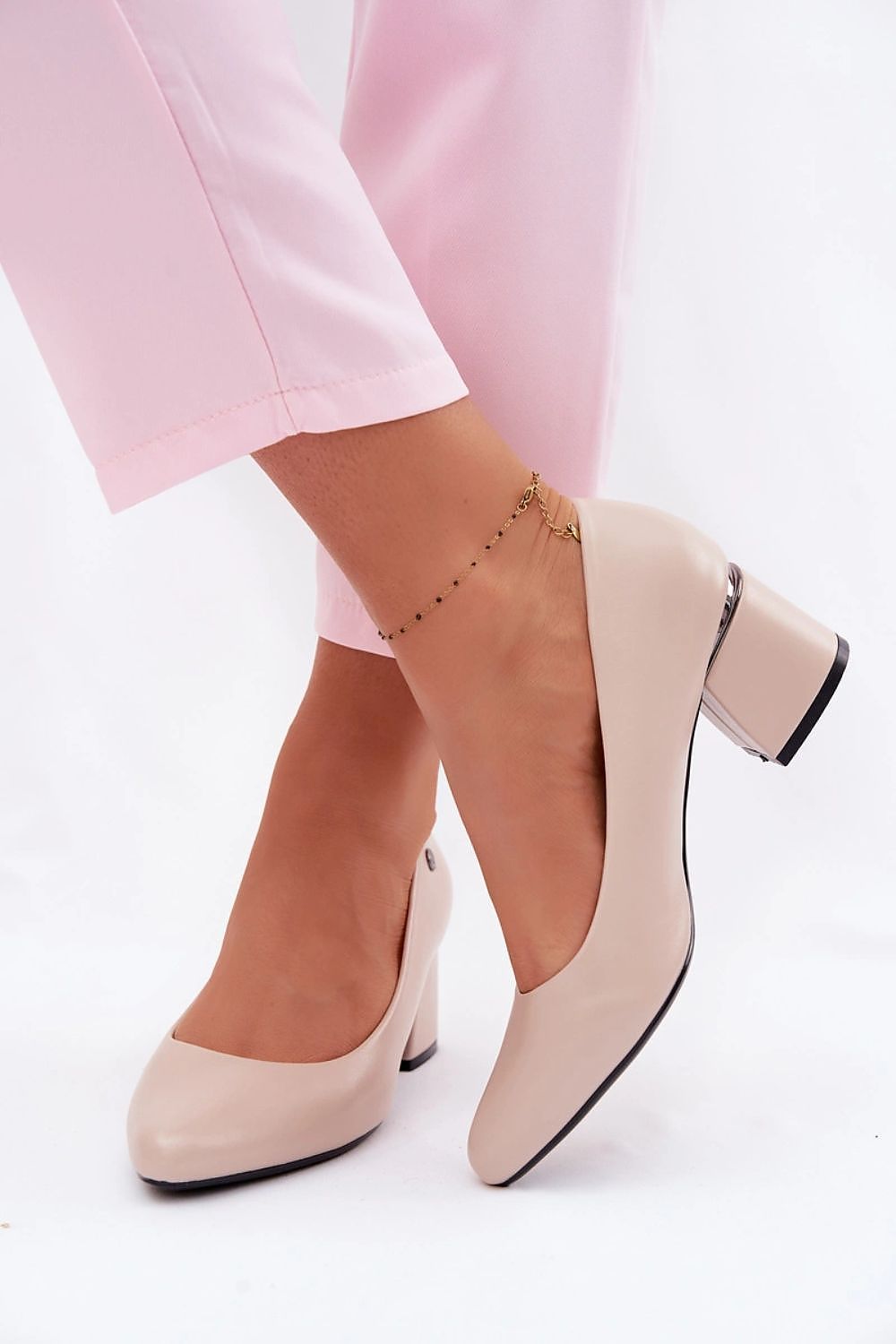 Pumps met dikke hak model 226543 Step in style 