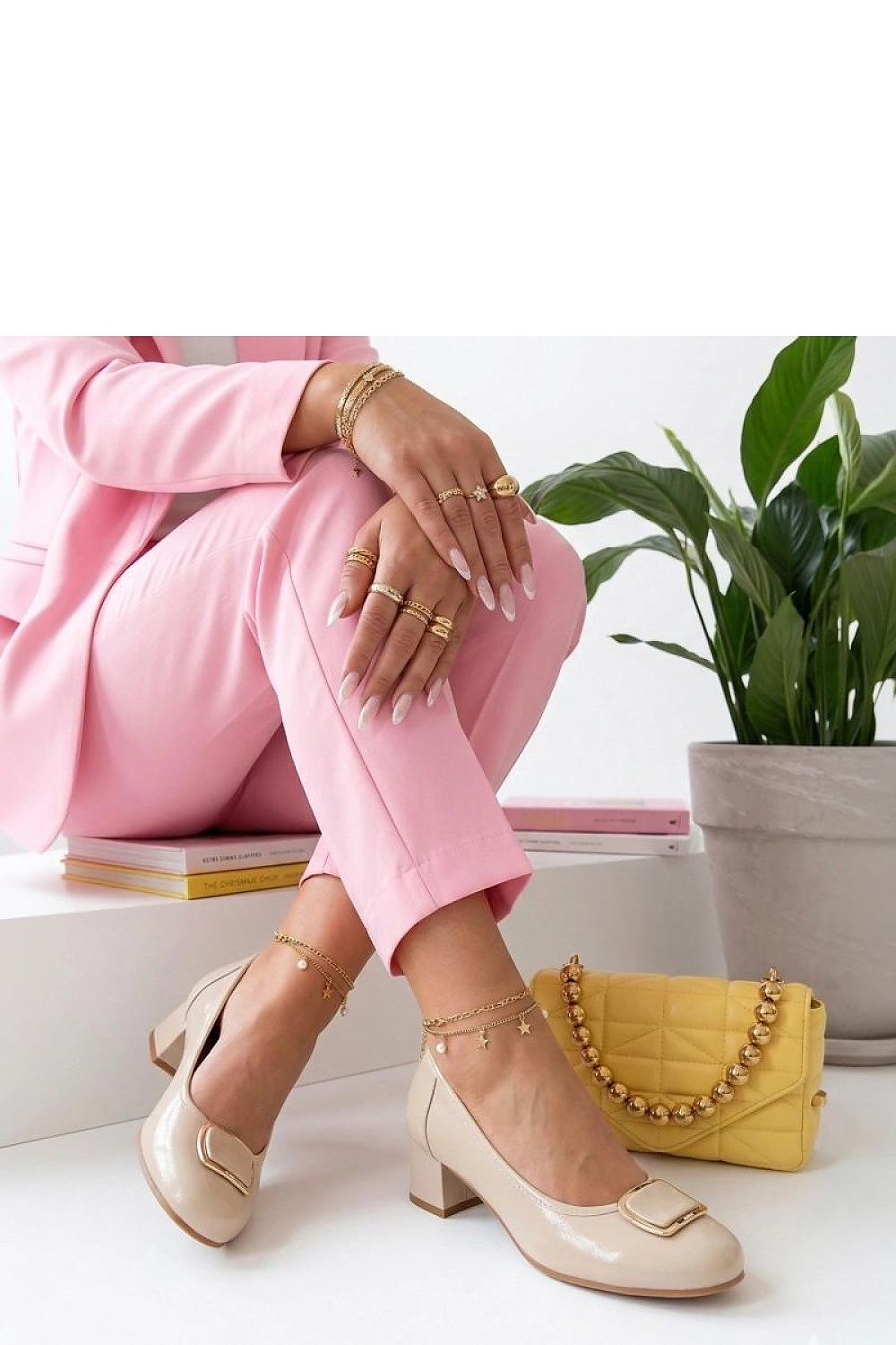  Pumps met dikke hak model 226554 Solea 