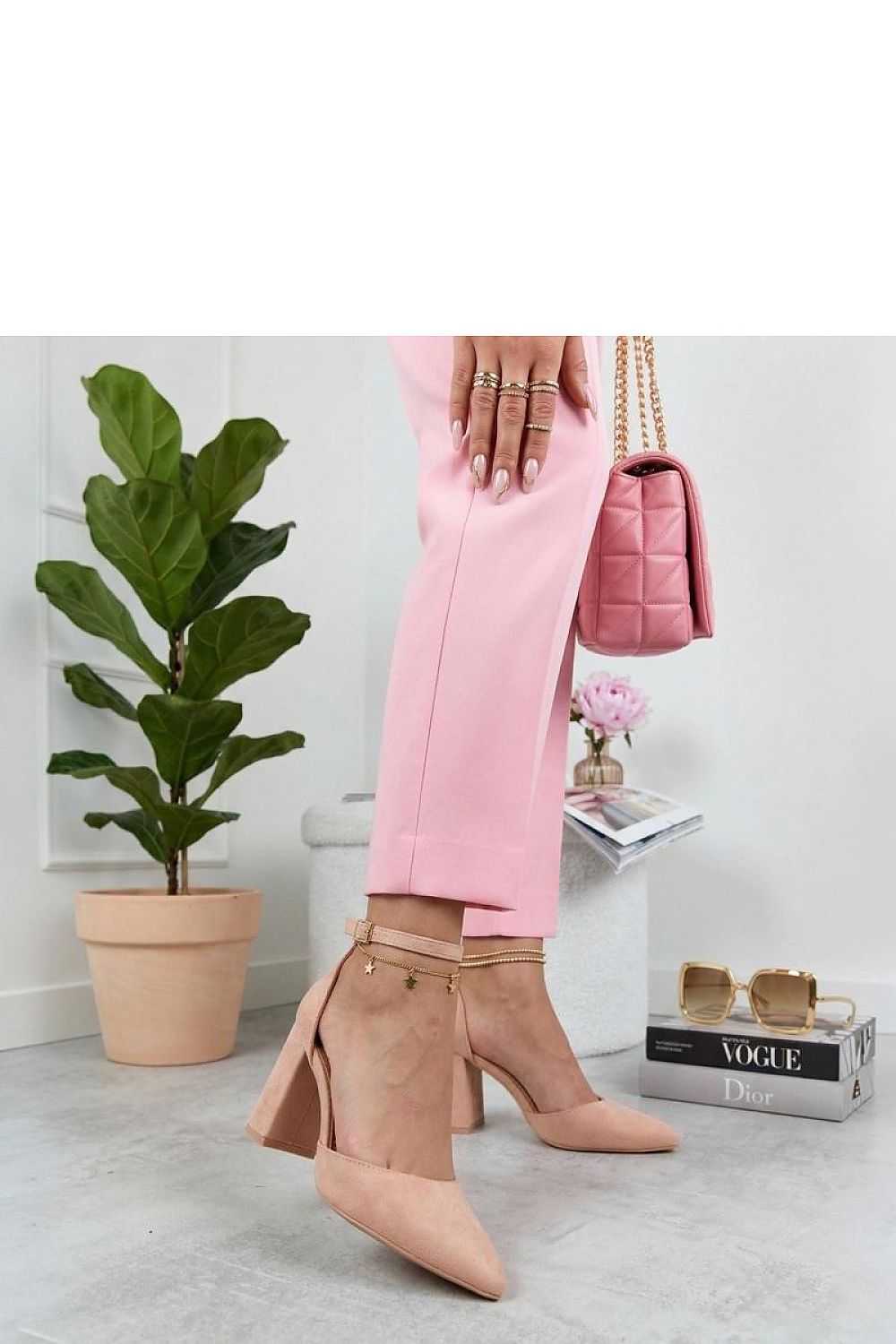  Pumps met dikke hak model 226564 Solea 