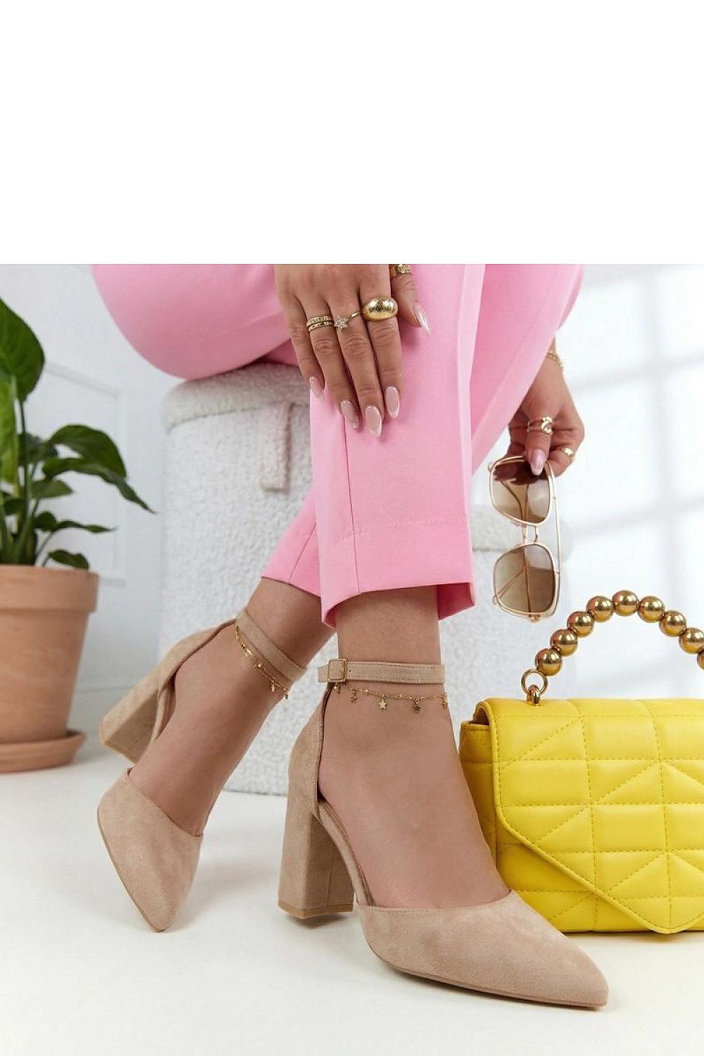  Pumps met dikke hak model 226565 Solea 