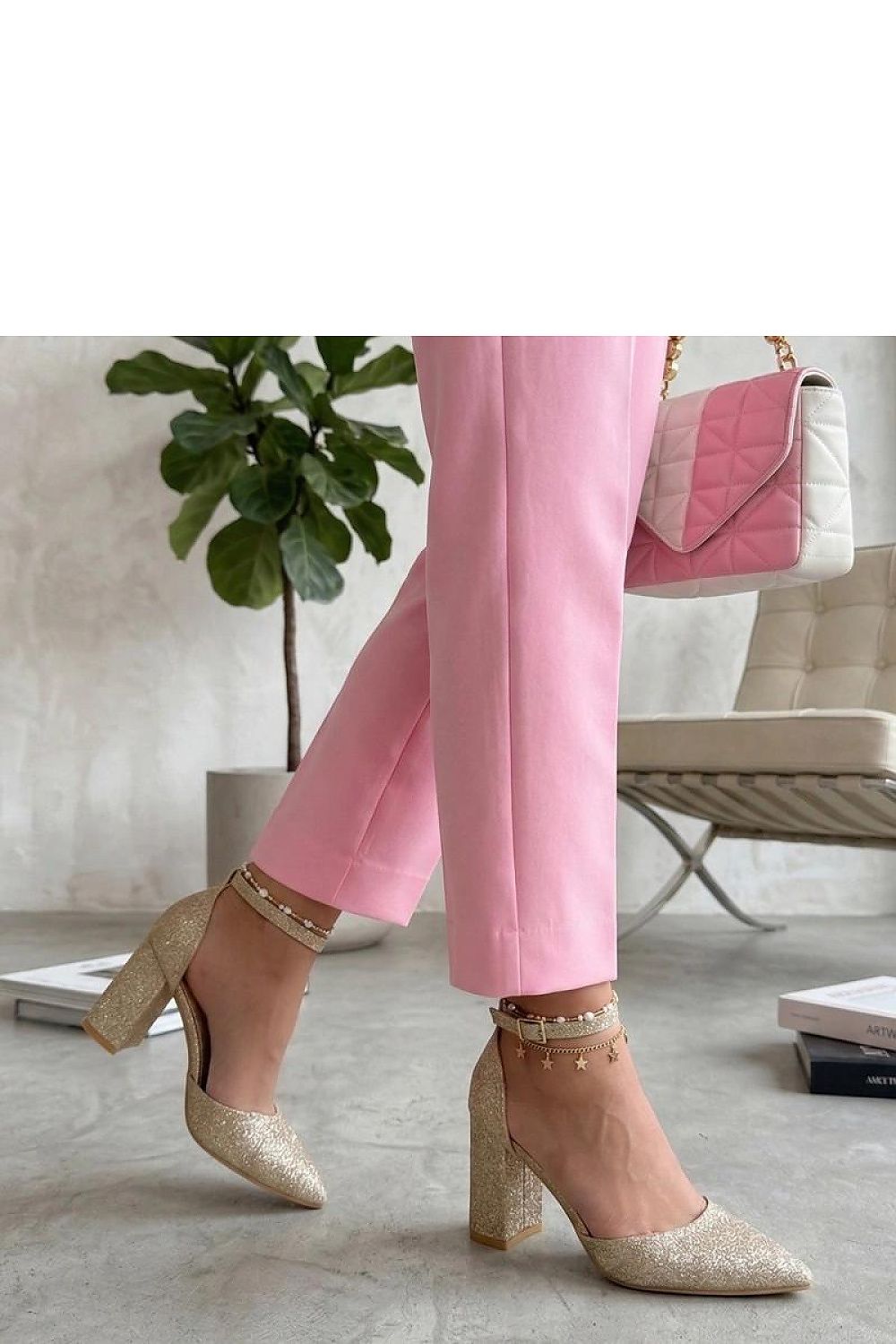  Pumps met dikke hak model 226566 Solea 