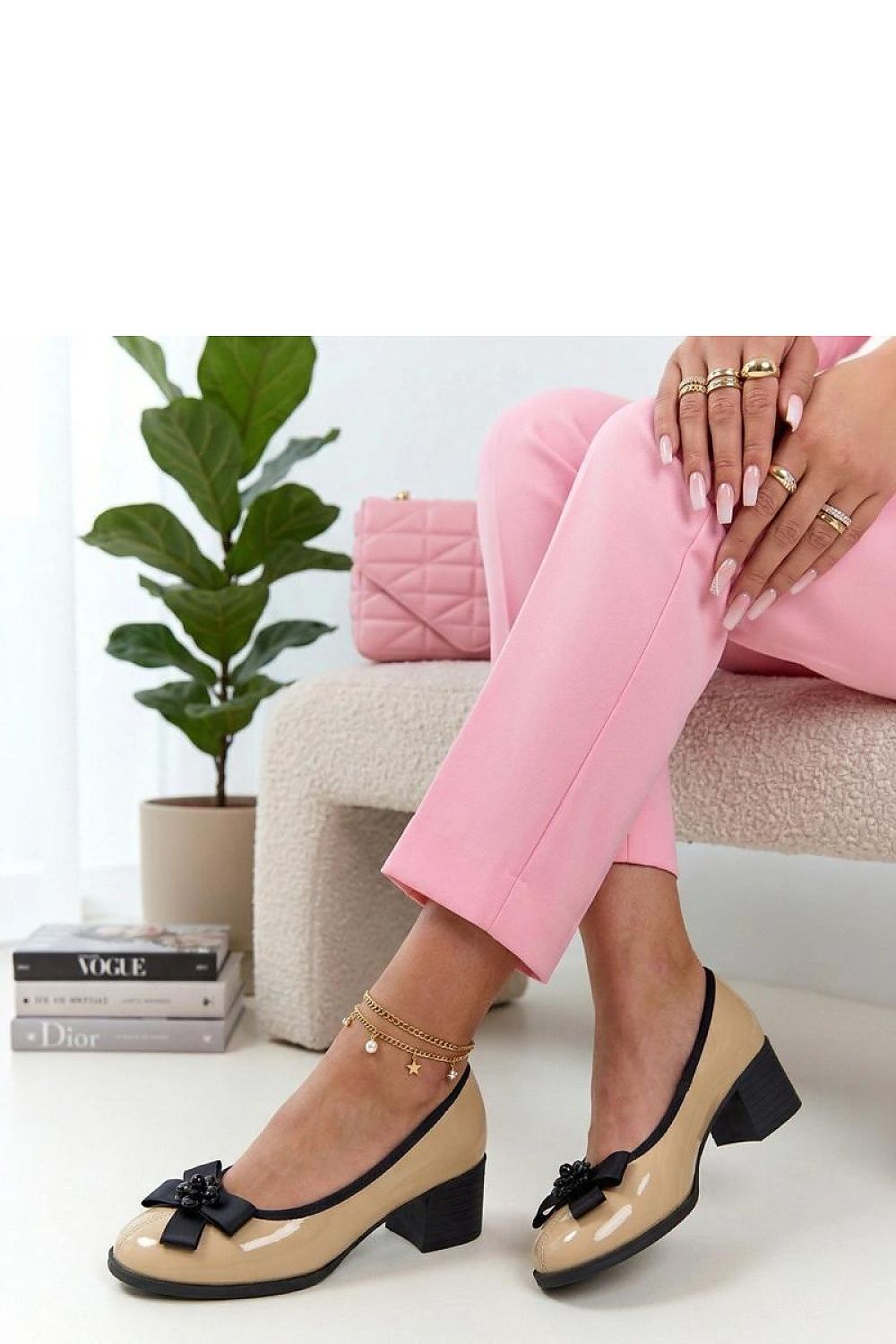  Pumps met dikke hak model 226582 Solea 