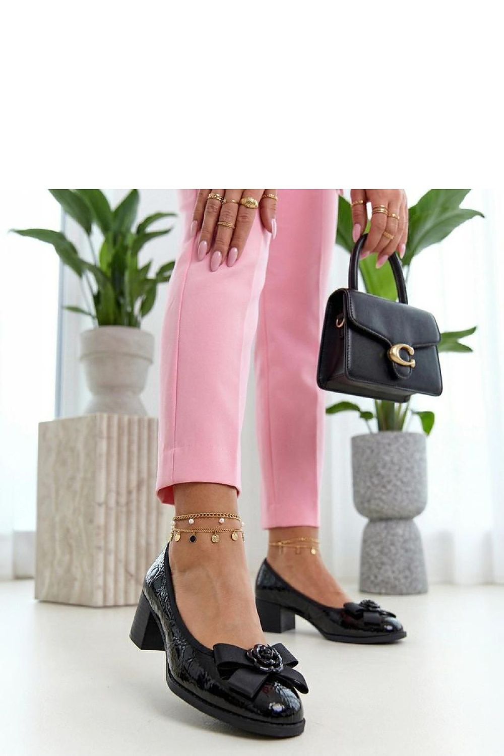  Pumps met dikke hak model 226583 Solea 