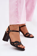  sandalen op hak model 226912 Step in style 