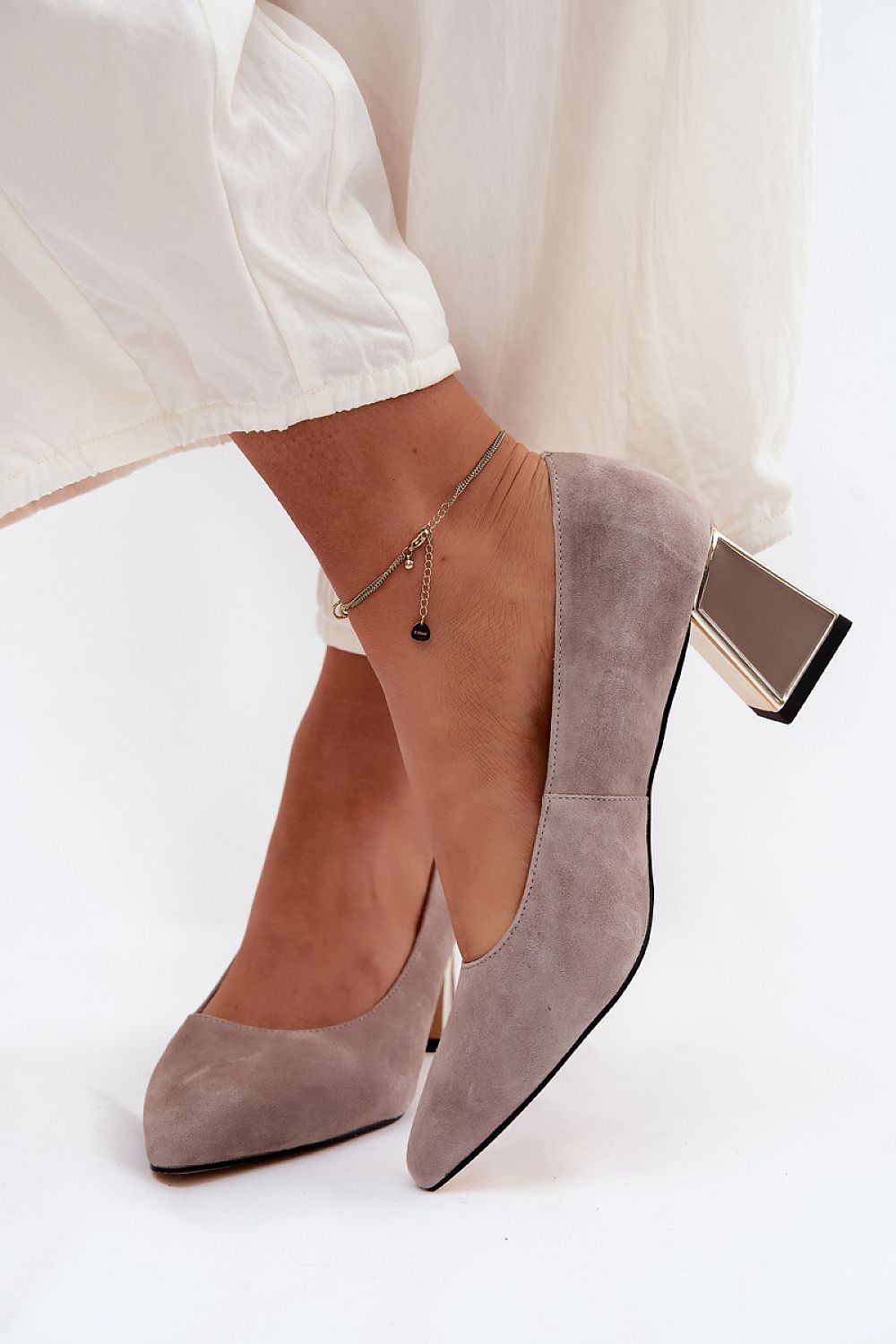  Pumps met dikke hak model 227169 Step in style 