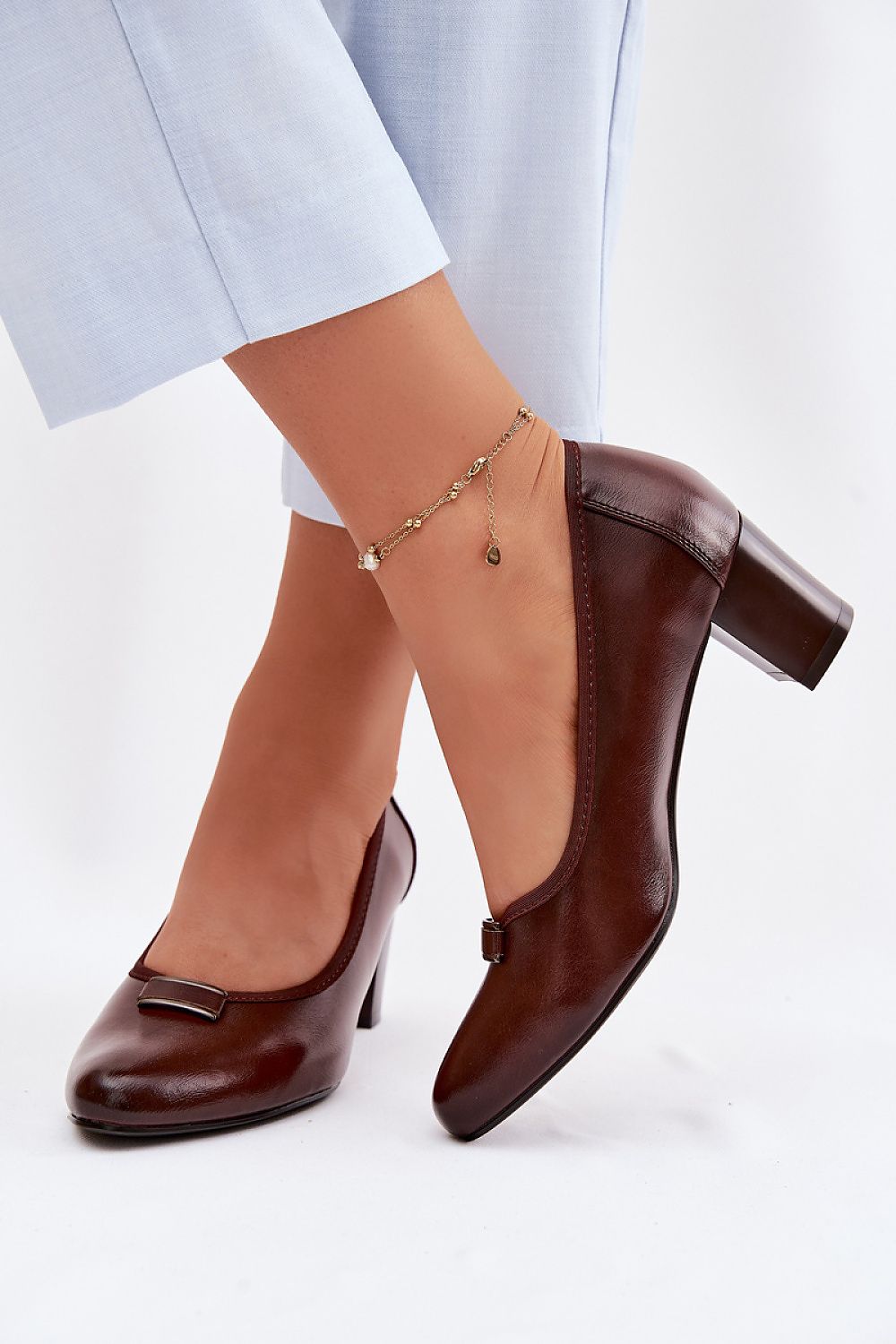  Pumps met dikke hak model 227172 Step in style 