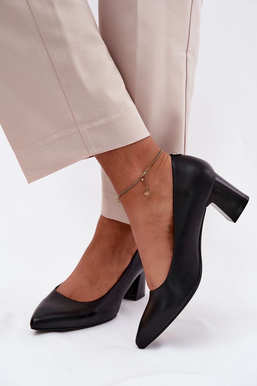  Pumps met dikke hak model 227159 Step in style 