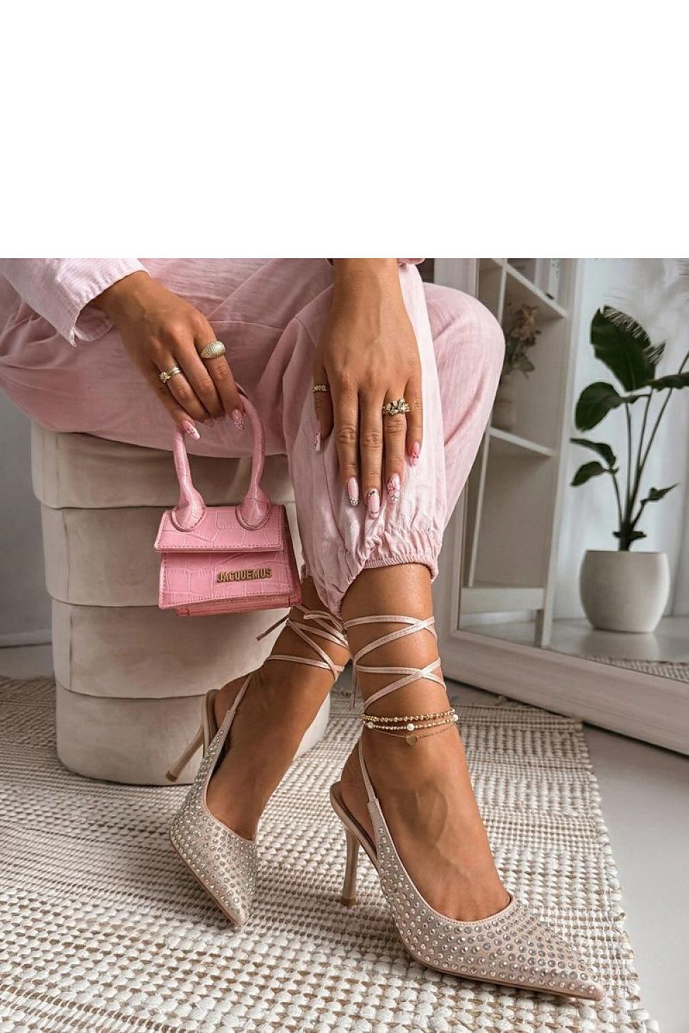  Gebonden hoge hakken schoenen model 227283 Solea 