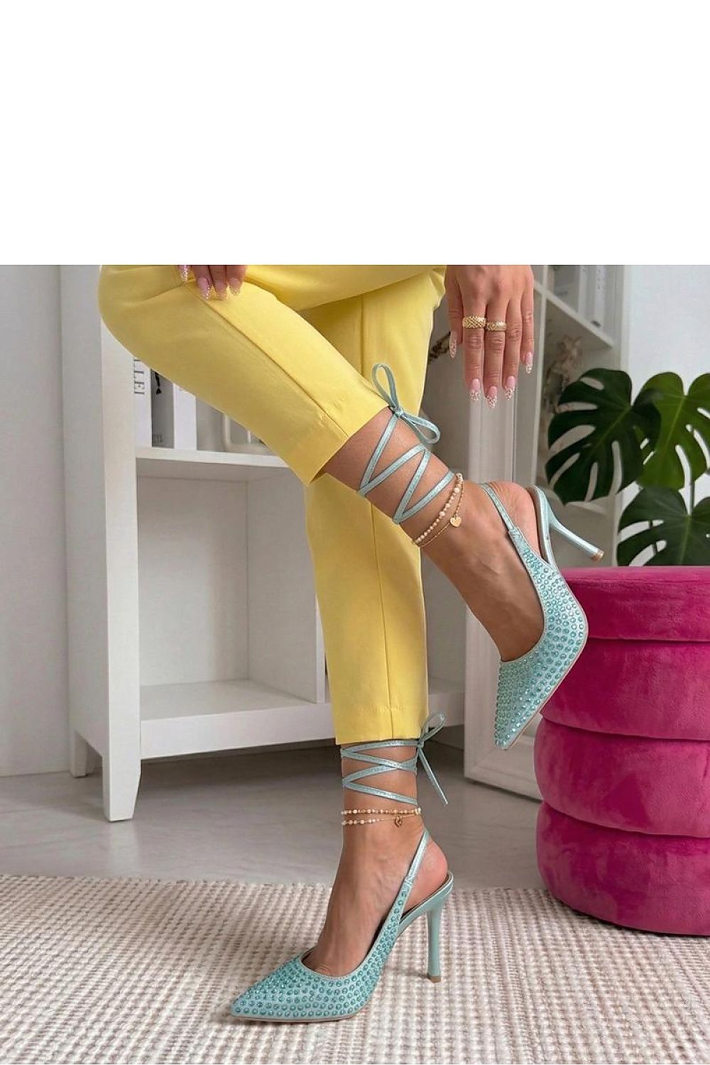  Gebonden hoge hakken schoenen model 227284 Solea 