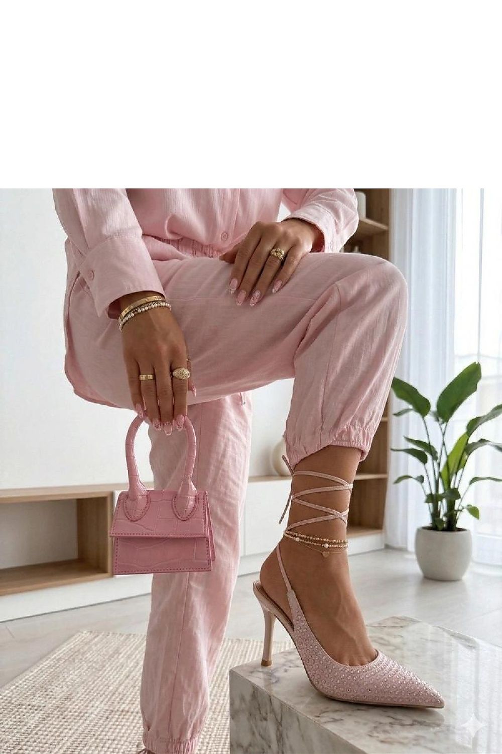  Gebonden hoge hakken schoenen model 227288 Solea 