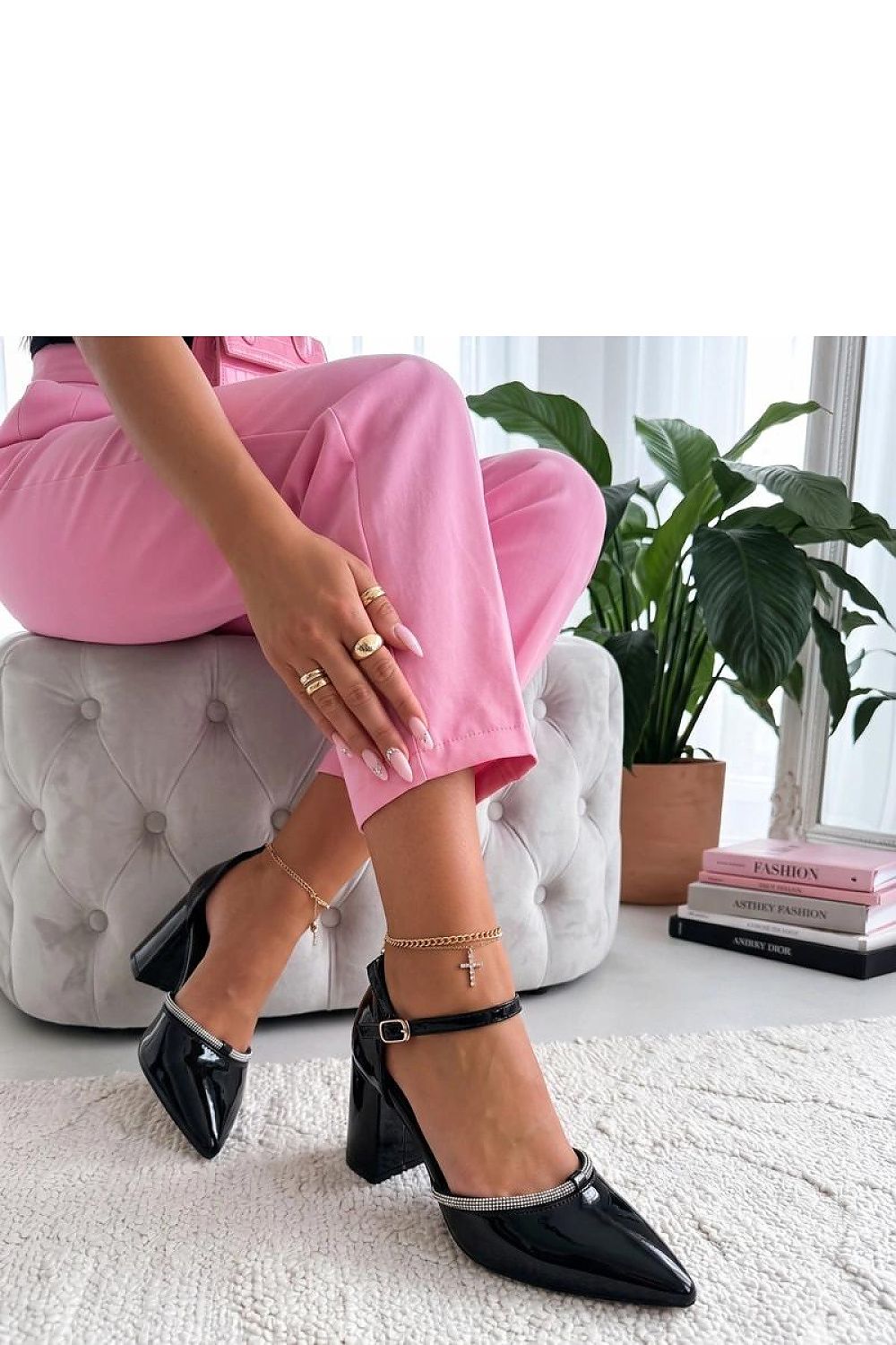  Pumps met dikke hak model 227730 Solea 