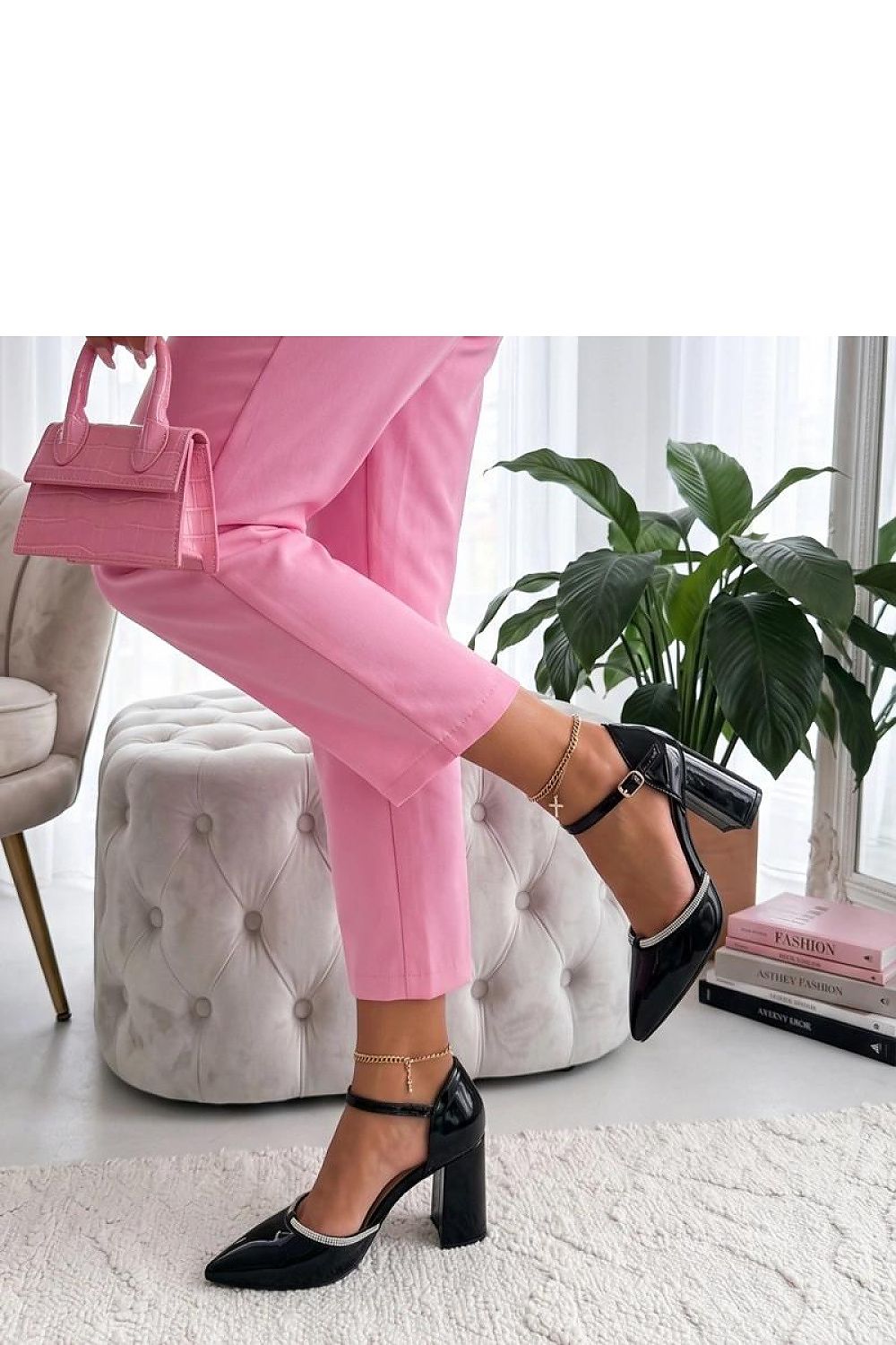  Pumps met dikke hak model 227730 Solea 