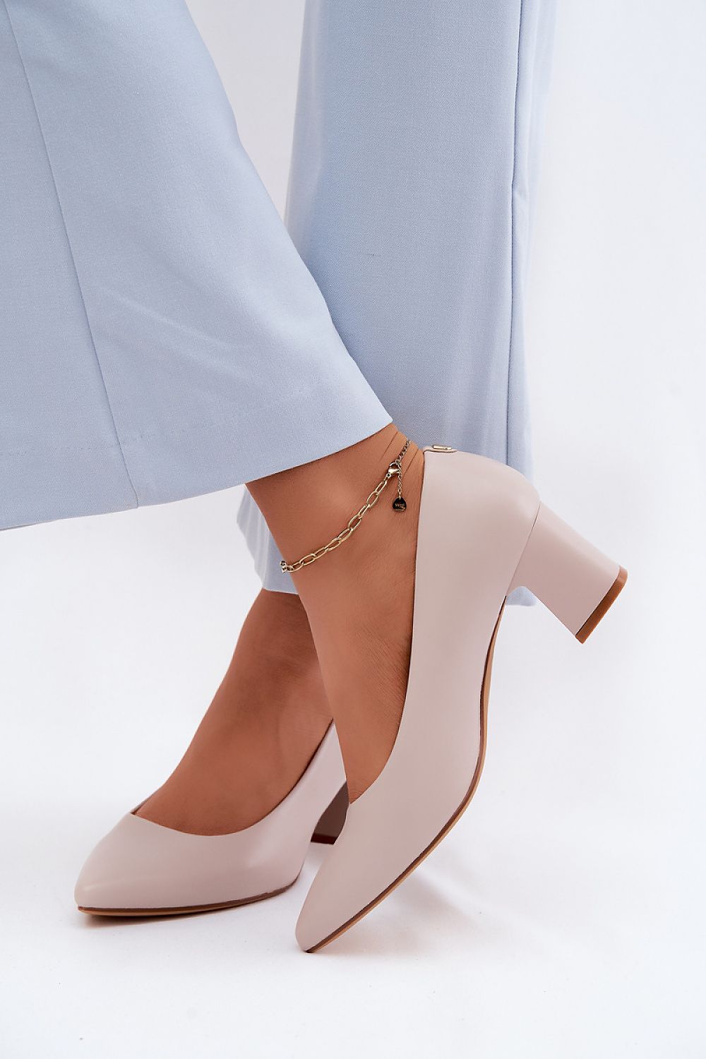  Pumps met dikke hak model 227799 Step in style 