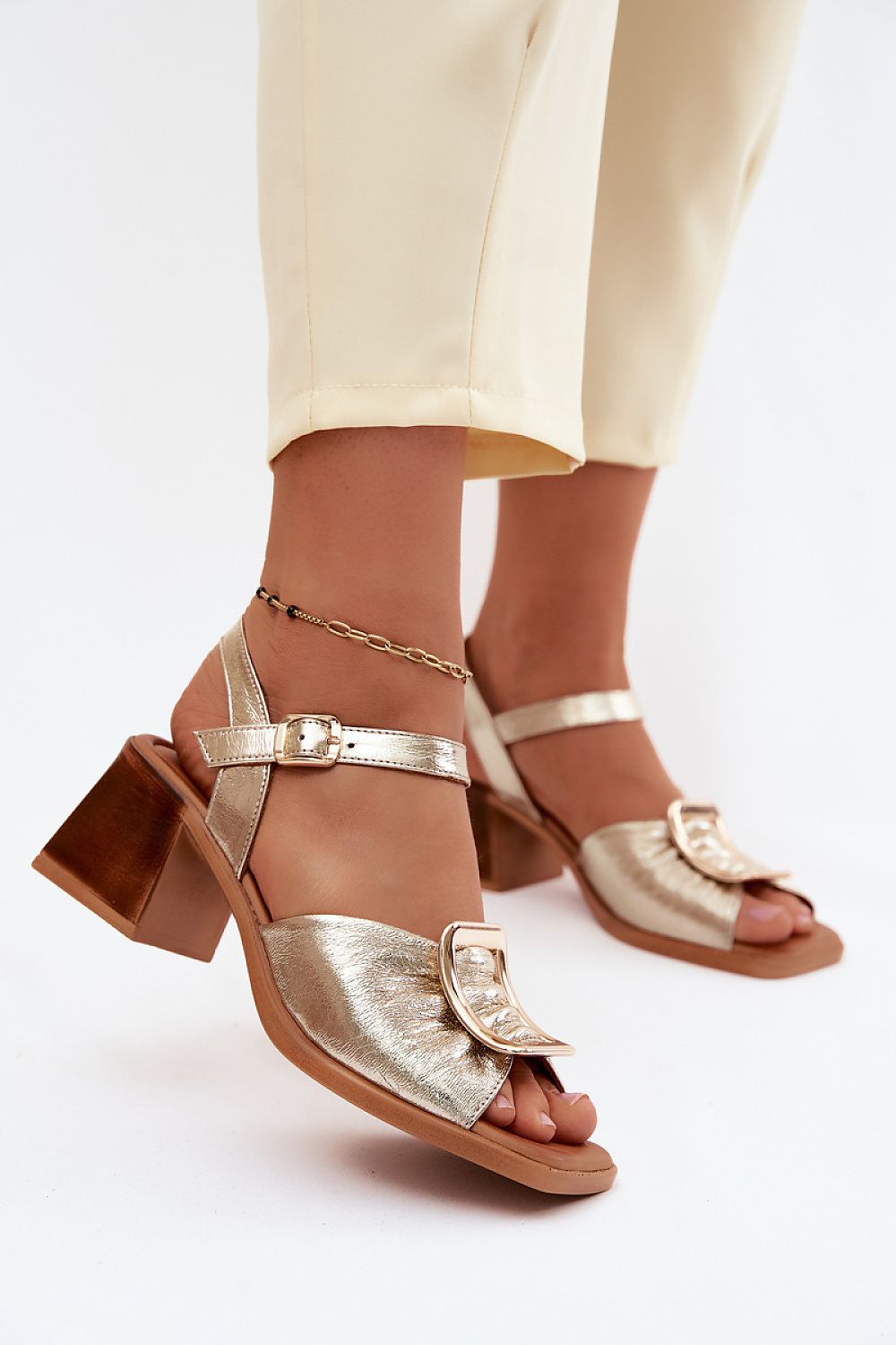  sandalen op hak model 227902 Step in style 