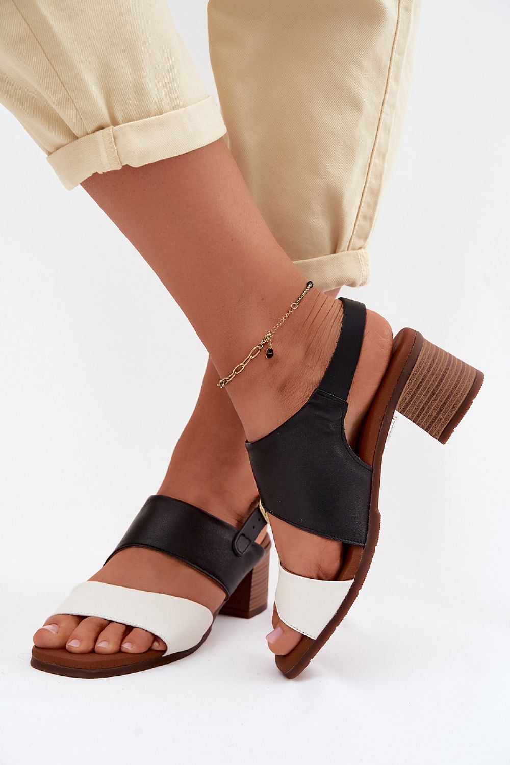  sandalen op hak model 227912 Step in style 
