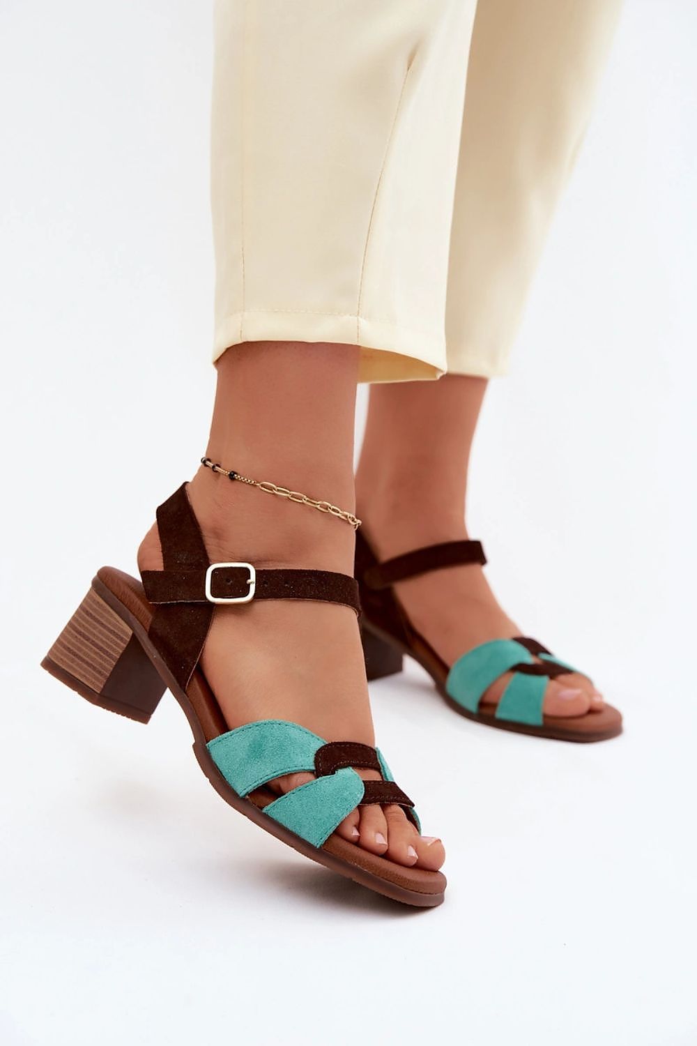  sandalen op hak model 227911 Step in style 