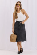  Jeansrok model 228023 Factory Price 
