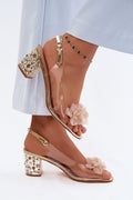  sandalen op hak model 228104 Step in style 