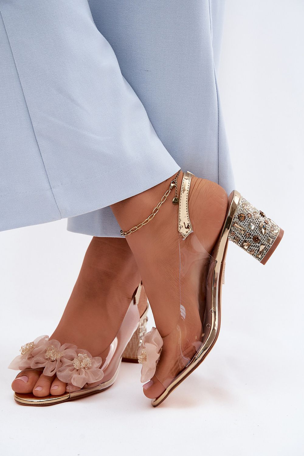  sandalen op hak model 228104 Step in style 