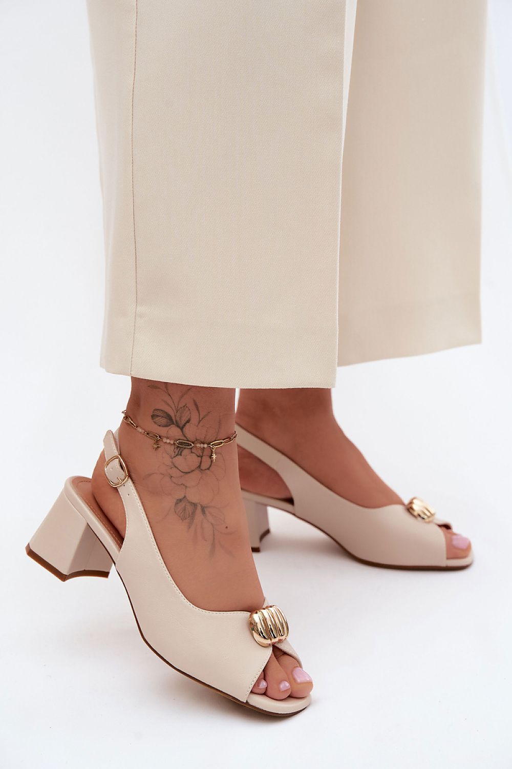  sandalen op hak model 228110 Step in style 