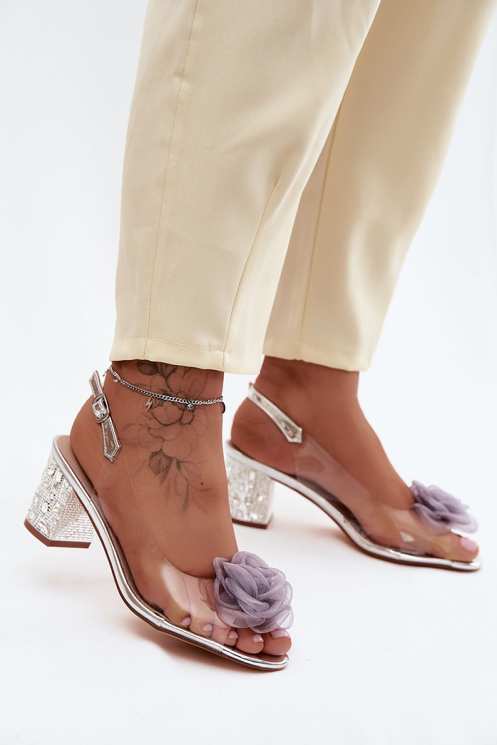  sandalen op hak model 228120 Step in style 