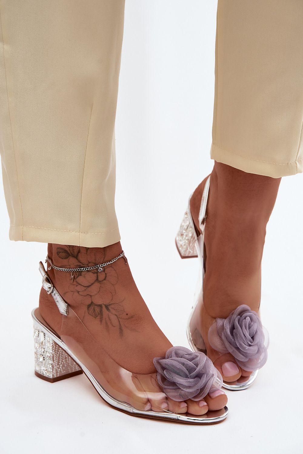  sandalen op hak model 228120 Step in style 