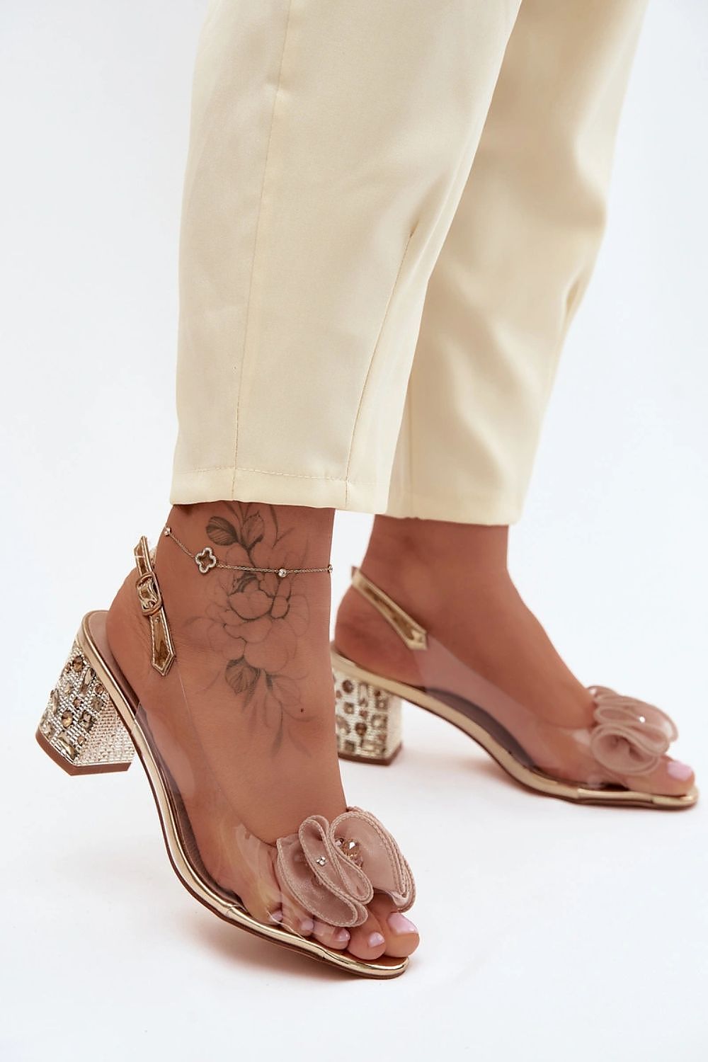  sandalen op hak model 228114 Step in style 