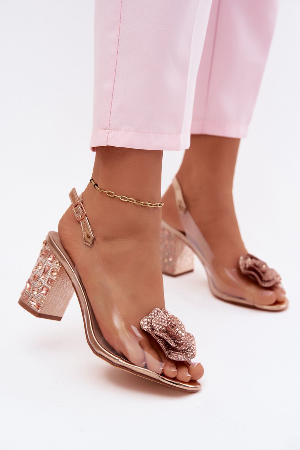  sandalen op hak model 228405 Step in style 