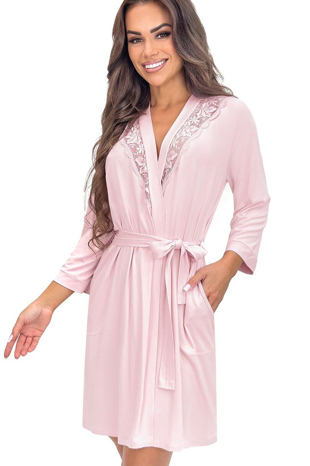  Korte ochtendjas model 228614 Donna 
