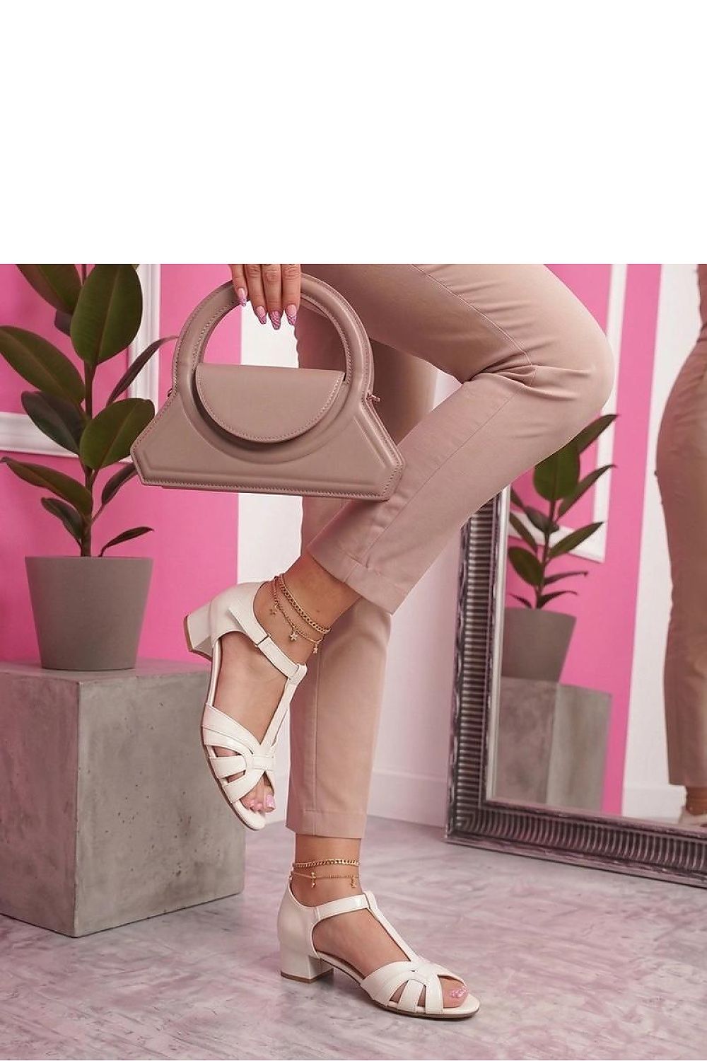  sandalen op hak model 229009 Solea 