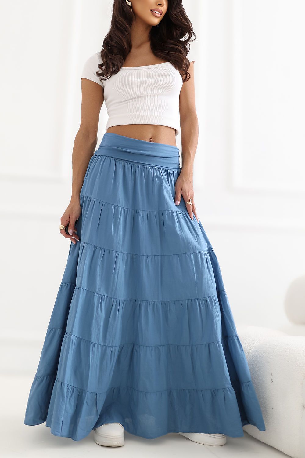  Lange rok model 229475 Italy Moda 