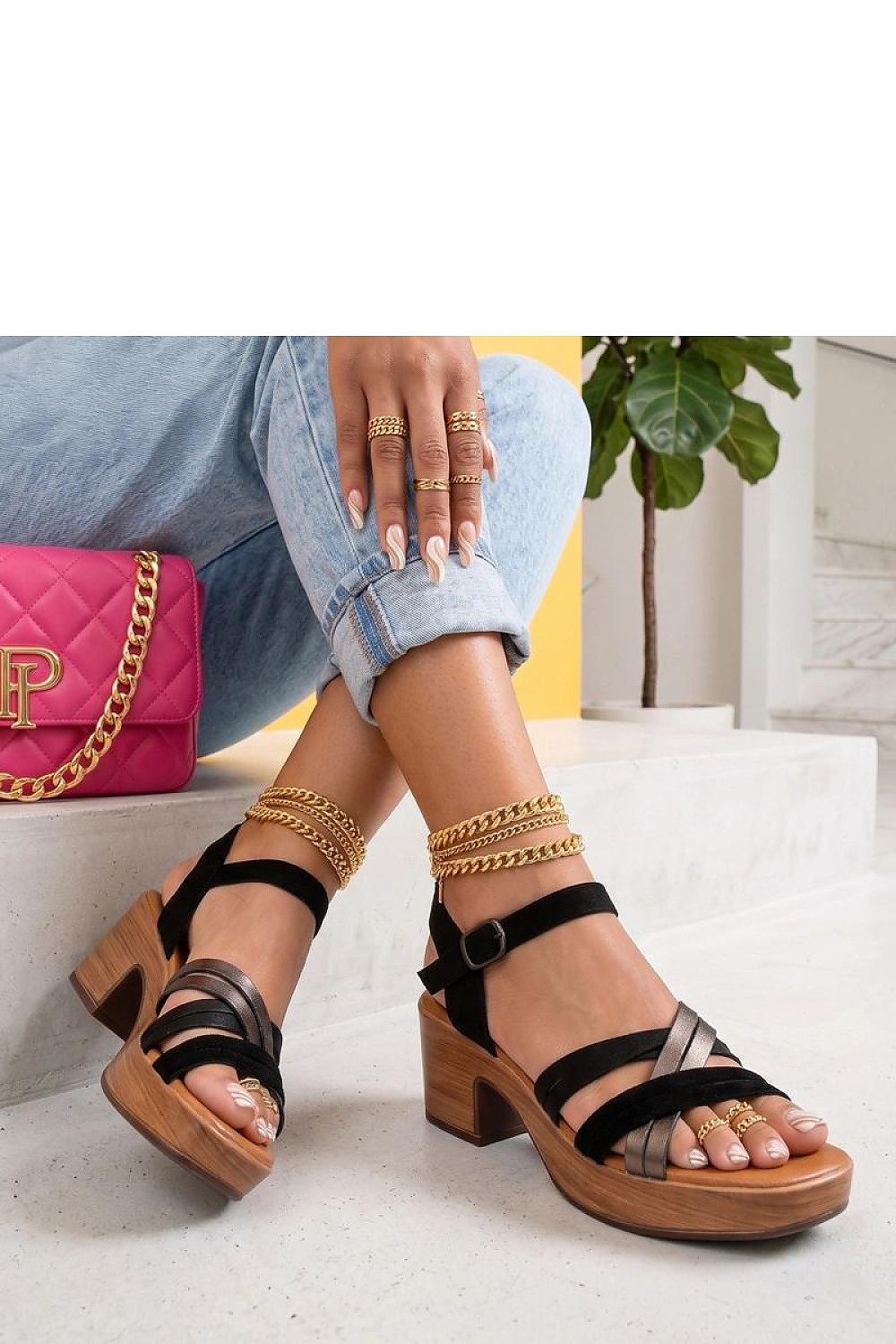  sandalen op hak model 229783 Solea 